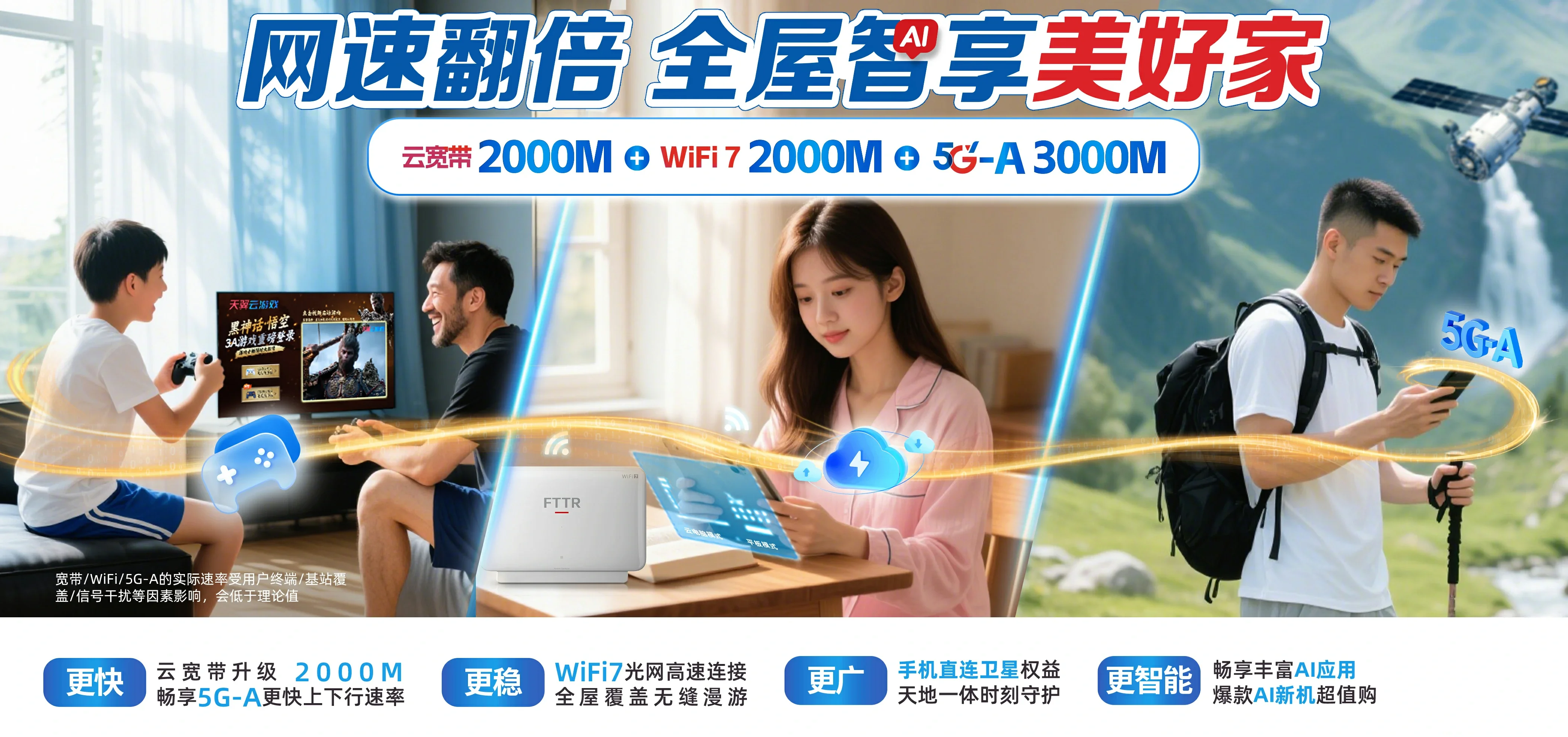 中国电信 高州市电信宽带 宽带套餐